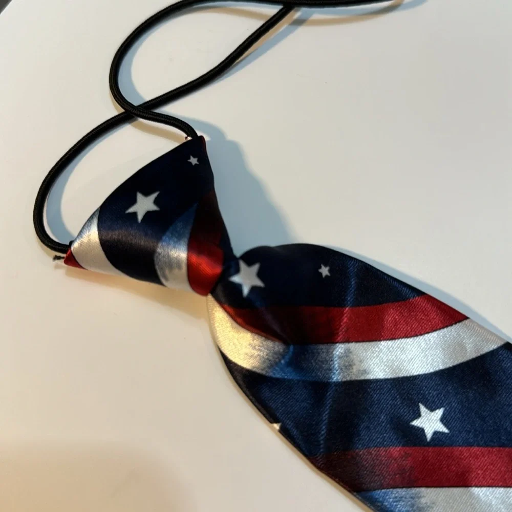 Tie patriotic child’s